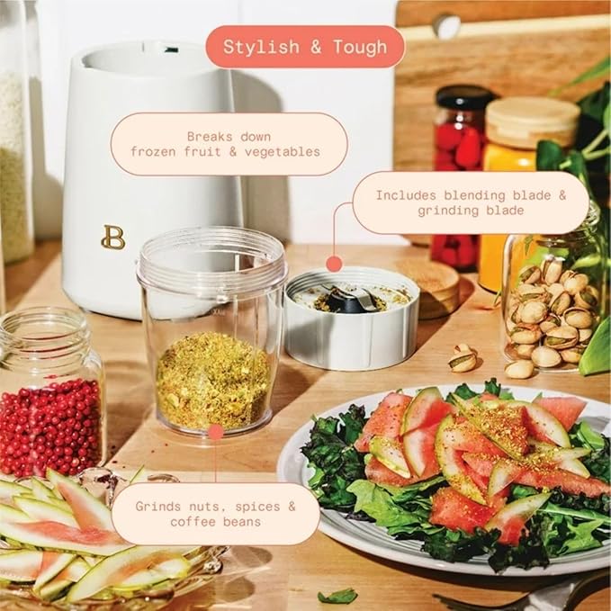 Personal Blender 240W with 12-Piece Set Portable Smoothie Maker with Travel Cups for Protein Shakes Juices and Smoothies