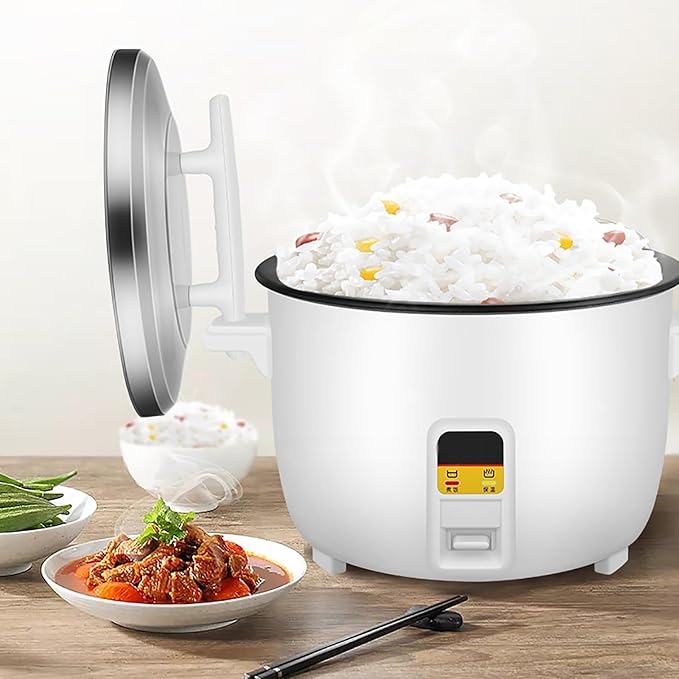 Rice Cooker Large Capacity 8L-23L Canteen Hotel Commercial Hotel Home Old-fashioned Large Rice Cooker for 4-40 People(13L)