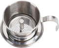 SUNGOOYUE Portable Stainless Steel Drip Maker with Vietnamese Coffee Filter Handcrafted Manual Brewing for Coffee Connoisseurs 200ml Capacity