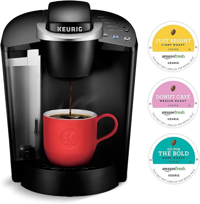 Keurig K-Classic Coffee Maker with AmazonFresh 60 Ct. Coffee Variety Pack 3 Flavors