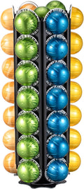 Rice rat Nespresso vertuo Pods Holder Capsules with Central Extra Pod Storage (Carousel-42+ Pods)