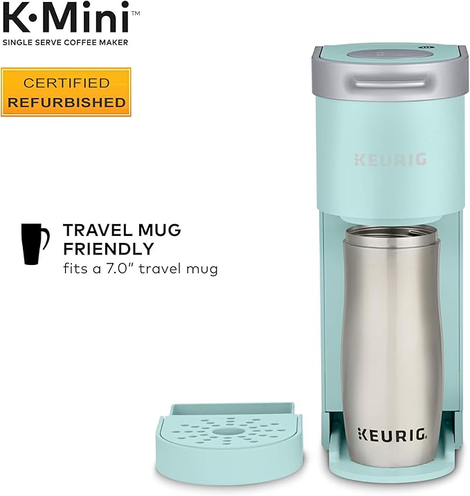 Keurig K-Mini Coffee Maker Certified Refurbished Oasis (Renewed)