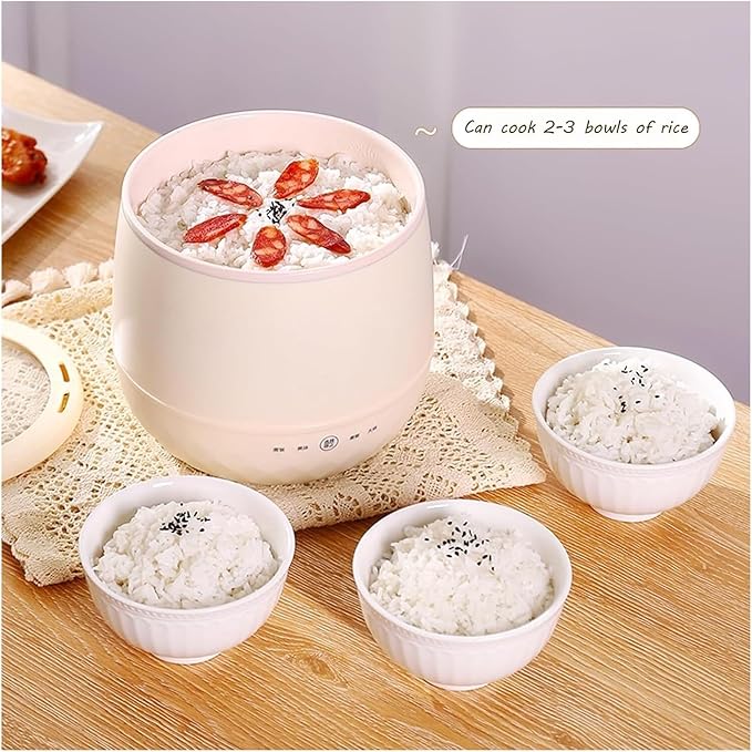 Electric Pressure Cooker Commercial Rice Cooker 1.6L Rice Cooker With Multiple Cooking Functions 24 Hour Delay Timer And Auto Keep Warm Non-Stick Inner Pot