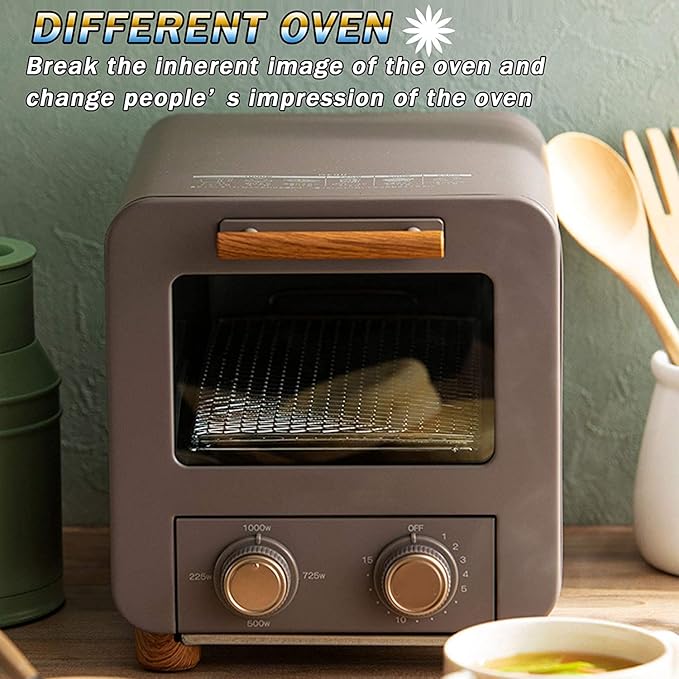 Mini Breakfast Bread Oven Roast Defrost &amp Dehydrator Functions Includes Accessory Recipes BPA Free Healthy CookingPink