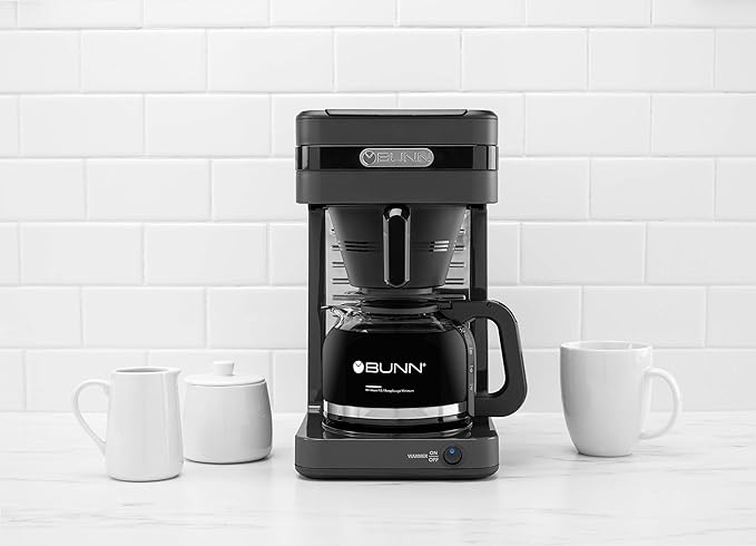BUNN CSB2GD Speed Brew High Altitude Coffee Maker 10 Cup Dark charcoal grey