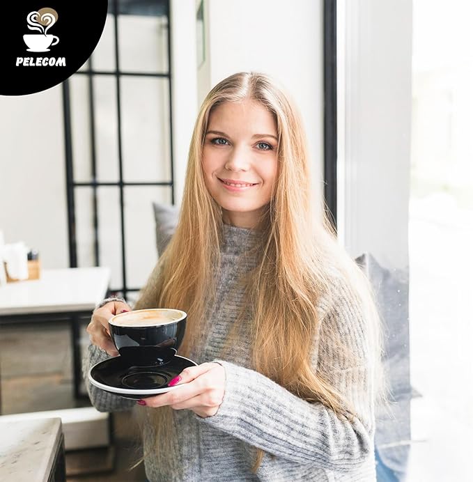 Coffee Machine – Compatible with Peet's Coffee Pods – Fast Brewing Single-Serve Coffee Maker with Rich Flavor Extraction Crema Layer Space-Saving Sleek Design Barista-Quality Taste