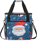Mystical Santa Claus Coffee Maker Carrying Bag Fantastic Santa Claus Travel Storage Bag Compatible with K-Mini or K-Mini Plus Single Serve Coffee Brewer Carrying Case with Pockets &amp Shoulder Str