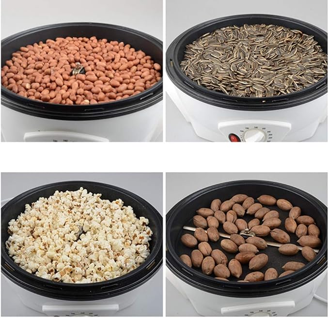 Coffee Bean Roaster Machine 110V 750g Home Coffee Bean Baker Non-Stick Coating Household Electric Coffee Bean Roasting Machine
