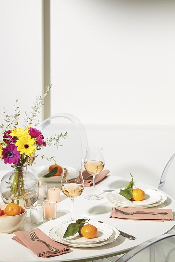 Lenox 899192 Blue Bay White 18-Piece Dinnerware Set Service For 6