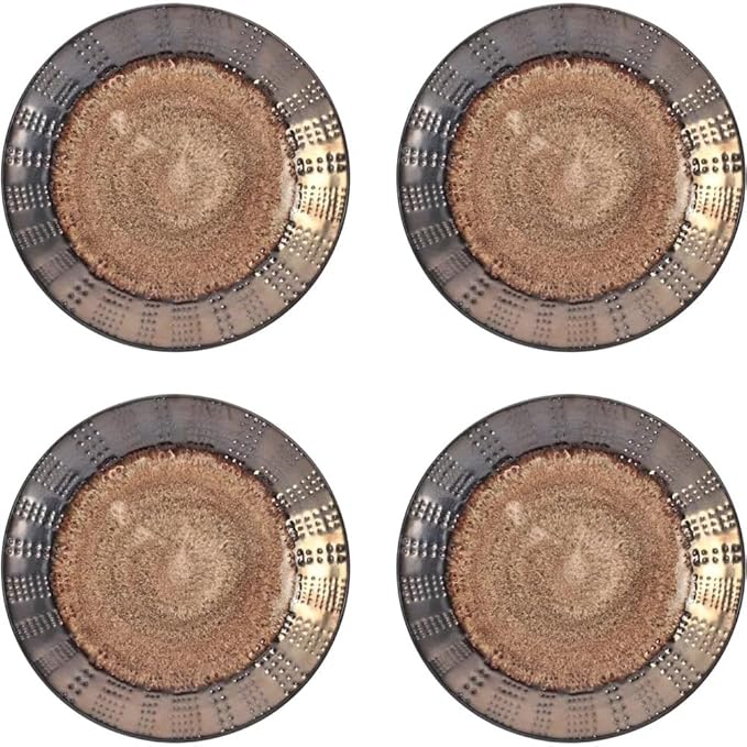 16-Piece Dinnerware Set Dinner Plates Service for 4 Plate Dish Kitchen Tableware Ceramic Dishes to Eat Sets