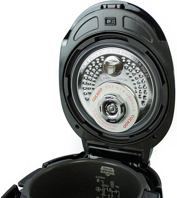 Cuckoo CRP-HS0657F 6 Cup Pressure Rice Cooker 110V Black