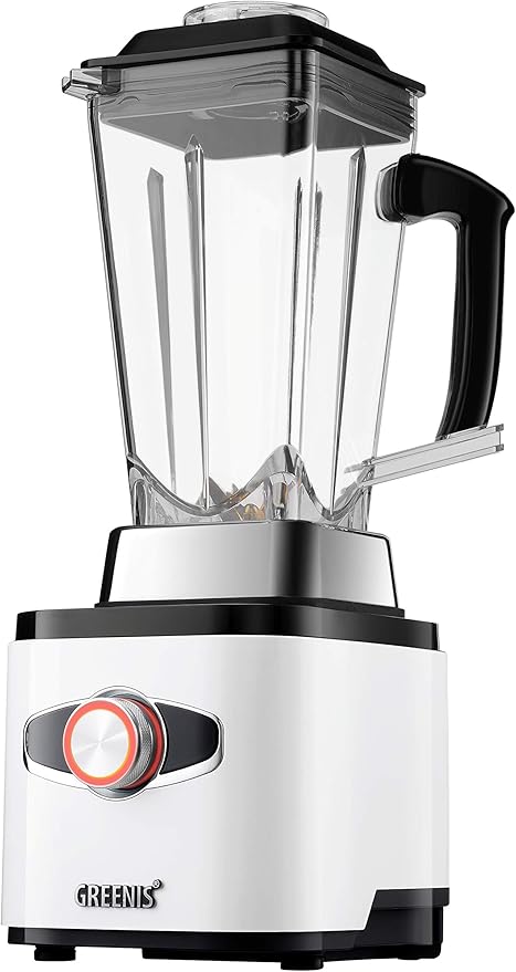 Greenis FGR 8830 Smart Power Blender - WHITE with Thermometer in Tamper