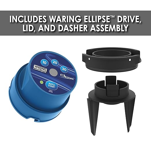 Waring Commercial 32 oz. Ellipse Copolyester Container with Drive Assembly