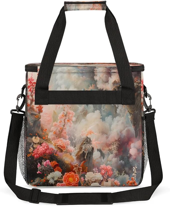 Beautiful Landscapes Coffee Maker Carrying Bag for Keurig K-Mini or K-Mini Plus Storage Portable Coffee Maker Travel Bag