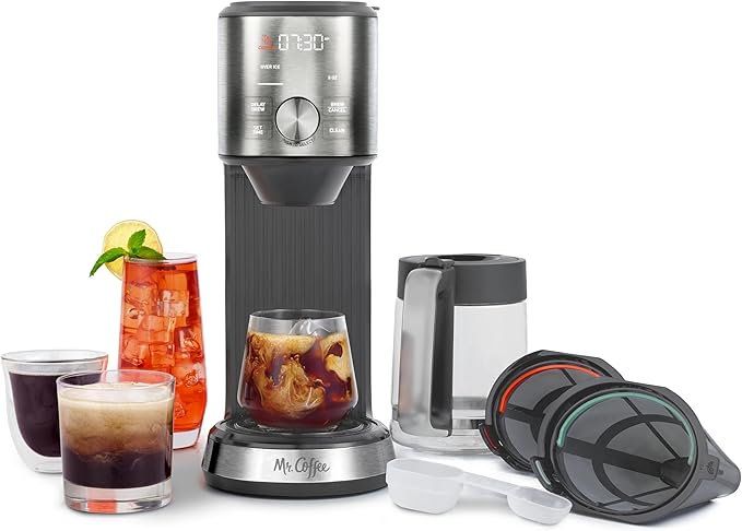 Mr. Coffee Hot &amp Cold Brew Coffee Maker &amp Tea Brewer