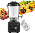 2900w Blender Smoothie Maker Food Processors 45000rpm Soy Milk Machine 11l/15l/19l Electric Ice Blender For Shakes And Smoothies 5mm Silent Insulation Cap (With 2 Graters) 15L