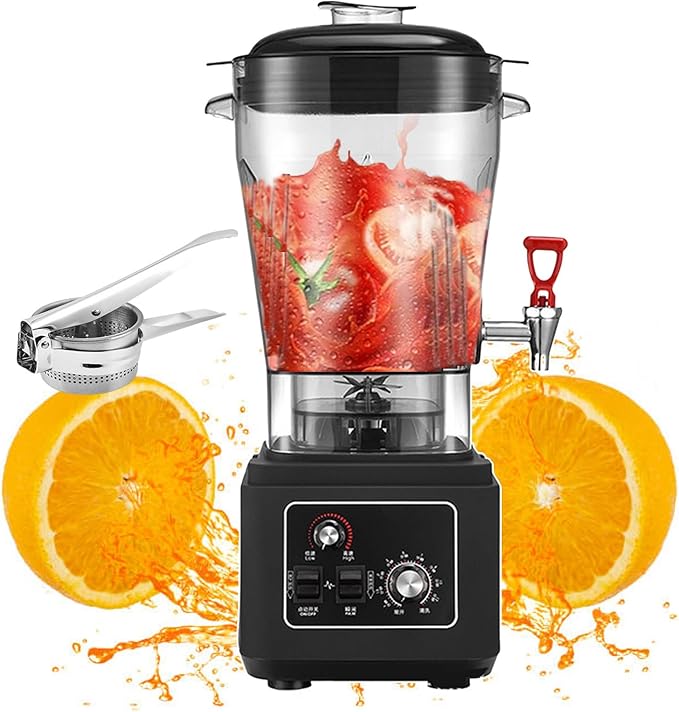 45000rpm Blenders And Nut Grinder | Electric Cooking Machine With Spout | Commercial Juice Blender For Shakes And Smoothies 11l/15l/19l | 6 Blades Steel Knife (With Juicers)19L