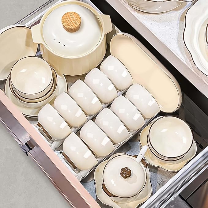 Porcelain Dinnerware Set Plates Bowls Cups Dishes Tableware Combination Everyday Use Dinner Plates Soup Bowls Salad Plates Elegant Style Microwave Dishwasher Oven Safe