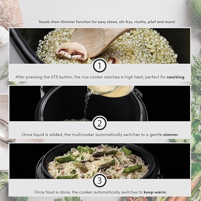 GRFIT Multifunctional Rice Cookers Grain Oatmeal Slow Cooker Saute Steam Timer 10 Cup Uncooked/20 Cup Cooked (Color : A) jinyi2016SHOP-1998