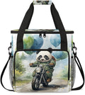 Panda Coffee Maker Carrying Bag Motor Balloon Portable Travel Storage Tote Bag Compatible with K-Mini or K-Mini Plus Single Serve Coffee Brewer Carrying Case with Multiple Pockets &amp Shoulder Str