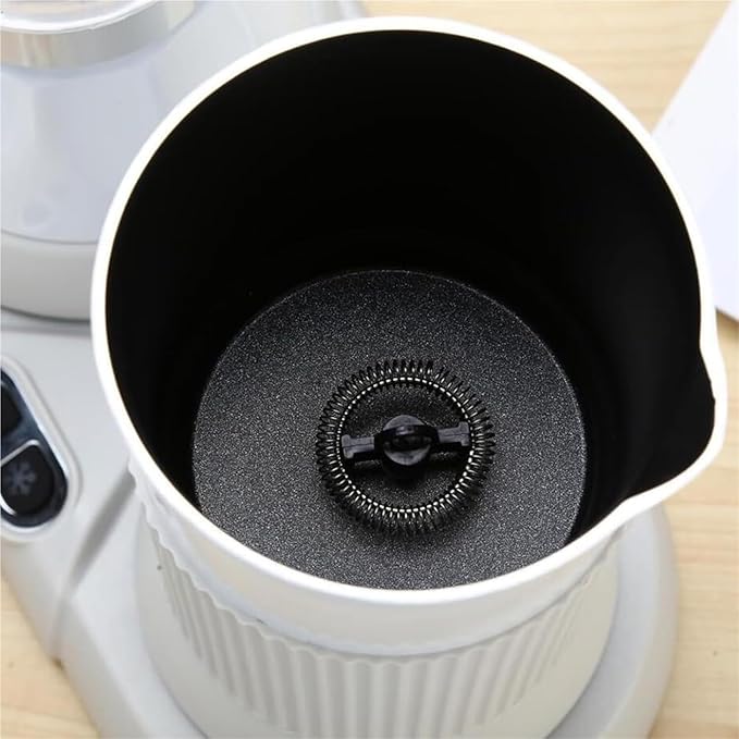 Household Electric Coffee Maker Automatic Warm and Cold Foam Maker with Milk Frother 55-65℃ Precise Temperature Control Auto Brew for Heat The Milk Froth It Mocha Latte