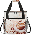 Coffee Coffee Maker Travel Bag for Keurig K-Mini/K-Mini Plus Insulated Waterproof Tote with Pockets for K-Cup Portable Single-Serve Brewer Case