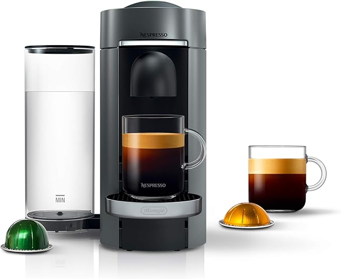 De'Longhi Nespresso Vertuo Plus Coffee and Espresso Maker by De'Longhi Titan
