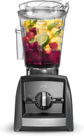 Vitamix A2500 Ascent Series Smart Blender Professional-Grade 64 oz. Low-Profile Container Slate (Renewed Premium)