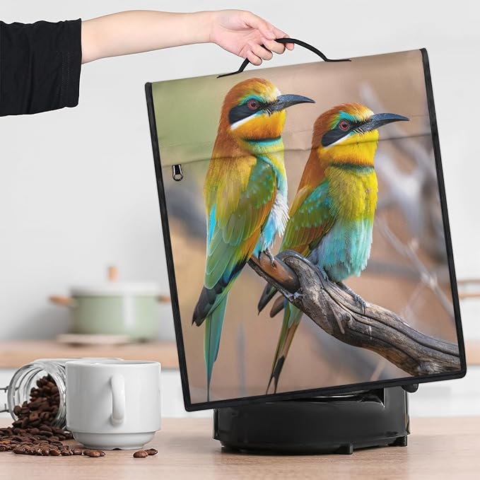 cfpolar Kitchen Aid Mixer Cover Compatible with 6-8 Quarts Animal Cute Bird Stand Mixer Cover Kitchen Aid Mixers Accessories Appliance Organizer Bag Dust Covers with Zipper Pocket