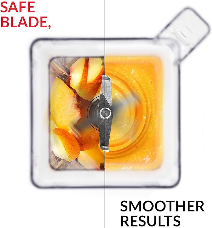 Blendtec Total Classic Original Blender - WildSide+ Jar (90 oz) and Blendtec GO™ Travel Bottle (34 oz) BUNDLE - Professional-Grade Power - 6 Pre-programmed Cycles - 10-speeds - Black