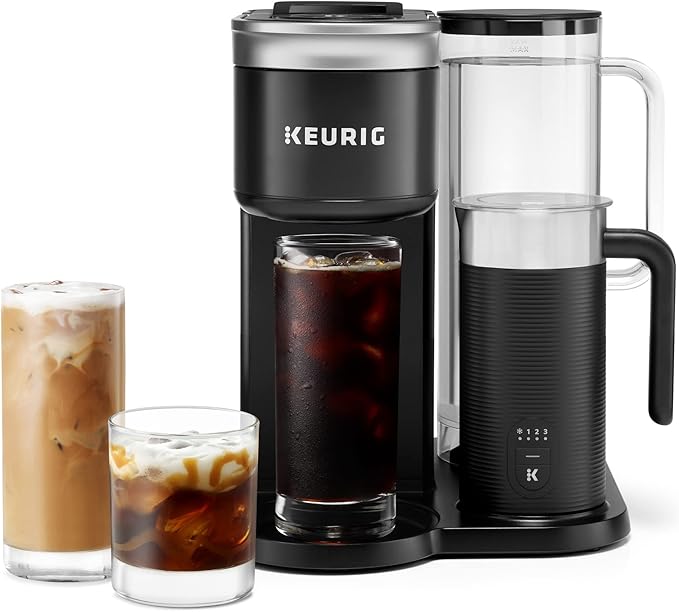 Keurig K-Cafe Essentials Single Serve K-Cup Pod Coffee Maker Black