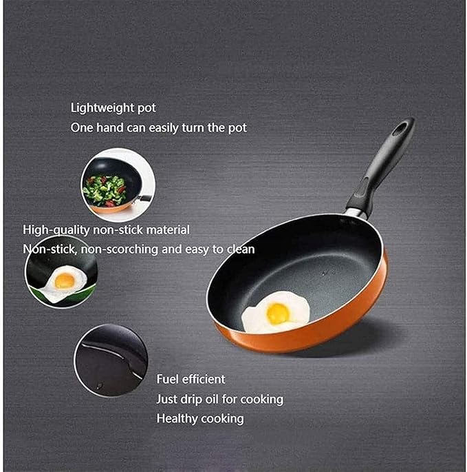 Non-Stick Pot and Pan SetKitchen Cookware SetWoks and Saucepan Pots and Pans SetAluminum Alloy Variety Pack