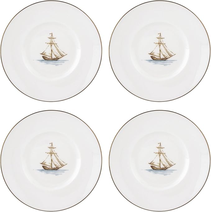 Lenox 897266 British Colonial Tradewind Dessert Plates Set of 4
