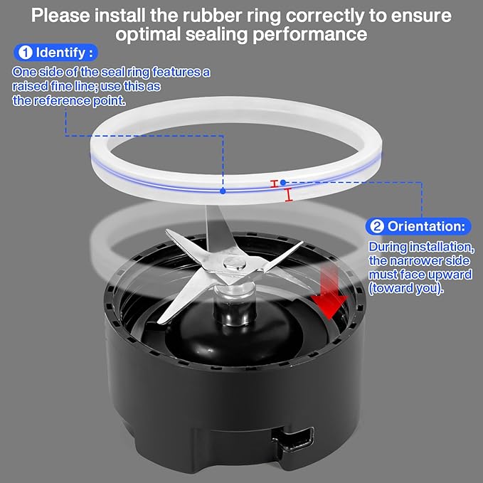 MIAOKE 2026 Upgrade 600 ML Smoothie Blender32000 RPM Smoothie Blender 10s Juicing fro Ice Crushing &amp Milkshakes BPA-Free Detachable 6-Leaf. Portable Shaker Cups fro Protein Shakes