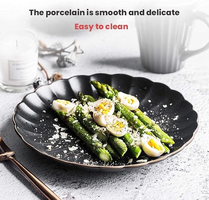 Dinnerware Set Dinnerware Sets 45 Pieces Petal Design Matte Porcelain Dinnerware Set | Cereals Bowl &amp Cup &amp Plate For Wedding Gifts And Family Party