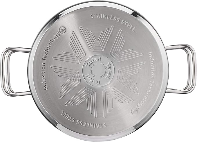 Tefal Intuition SS Set of 10 Pieces Stainless Steel