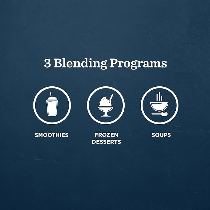Vitamix Ascent X3 Blender with Three Blending Programs Self-Cleaning Program Professional-Grade Blender for Smoothies Soups and More Stainless-Steel Blades 48 Oz Container Shadow Black
