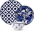 Wisenvoy Dinnerware Sets Plates and Bowls Sets Ceramic Plate Set Stoneware Dinnerware Set Dishes Set for 4
