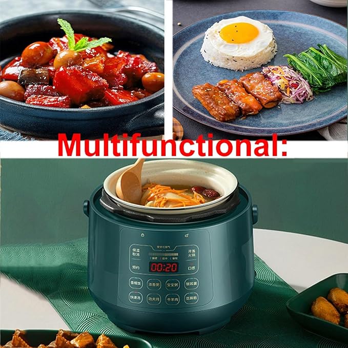 Rice Cookers Electric Pressure Cooker 2.3L Reservable Rice Cooker Multifunctional Intelligent Household Rice Cooker Rice Maker