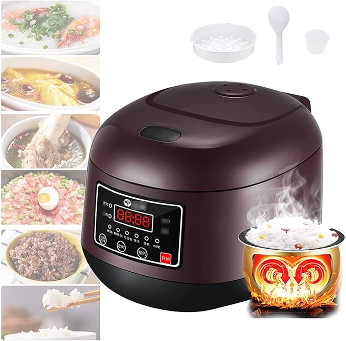 Smart Rice Cooker 3L Multi-Function Small Mini Smart Automatic Rice Cooker Energy-Saving Home Stove For 1-4 People#2 (#2) (#2)