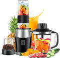 Blender and Food Processor Combo Personal Blender for Shakes and Smoothies Suitable for Kitchen Home 700W Electric Blender with Mixer Grinder/Chopper