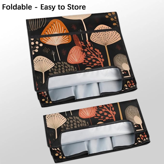 cfpolar Kitchen Aid Mixer Cover Compatible with 6-8 Quarts Abstract Geometric Leaves Stand Mixer Cover Kitchen Aid Mixers Accessories Appliance Organizer Bag Dust Covers with Zipper Pocket