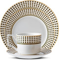 bone china dinnerware set tableware set dinner plate set round plates cups and plates sets for kitchen 24-piece dish set for 6 kitchen dishes set for housewarmingpartydinner