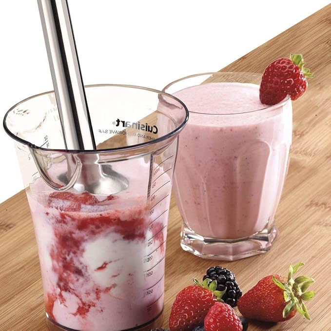 CUISINART SmartStick 2-Speed Hand Blender with Chopper Attachment (Renewed)