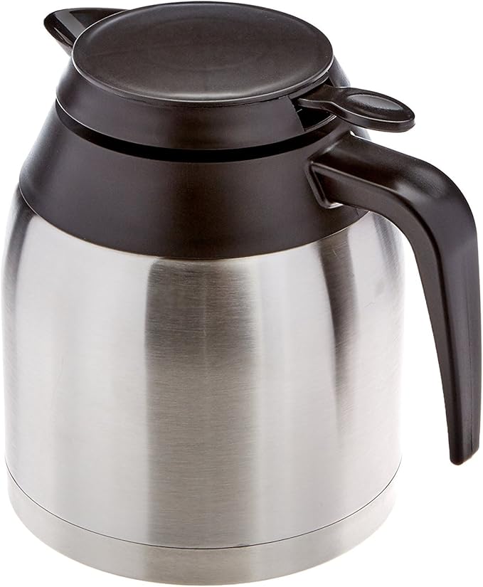 -Bonavita 8 Cup Coffee Maker One-Touch Pour Over Brewing with Thermal Carafe SCA Certified Stainless Steel (BV1900TS)