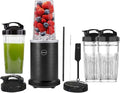 iCucina 1000W Smoothie Blender Family Bundle - Make 4 Drinks at Once &amp Enjoy Together!