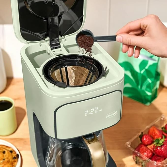 Coffee Maker 12-Cup Programmable Drip Coffee Maker Adjustable Brew Strength Keep Warm Function Easy-to-Use Coffee Machine