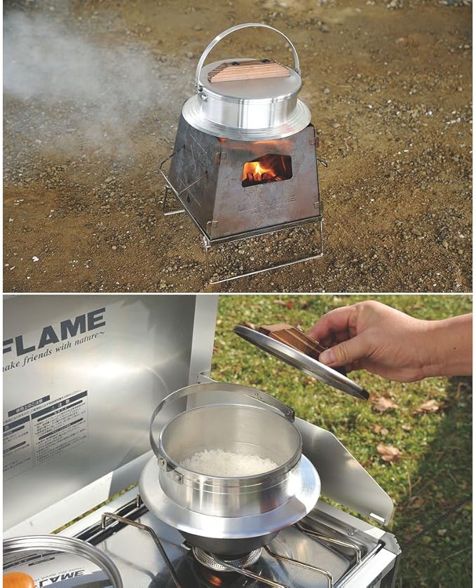 For Frame (Uniflame) Camping 羽釜 Faux 炊ki 660218