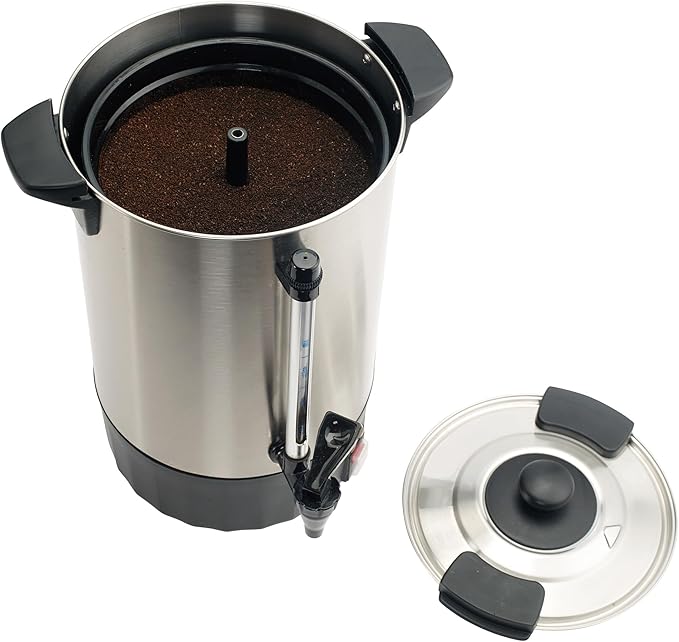 Winco 3 Gallon Commercial Coffee Urn/Percolator110V