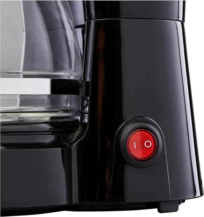 Black 5-Cup Drip Coffee Maker New